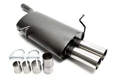 Endschalldämpfer 2x76mm