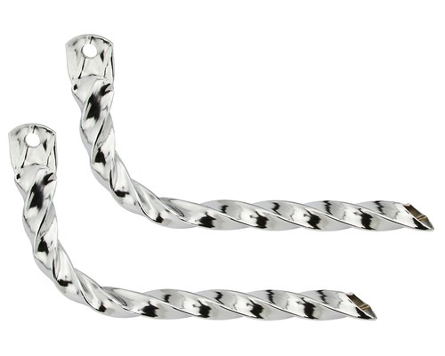 Auspuff full square twisted - full,